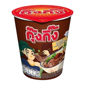 กุ๊งกิ๊ง วุ้นเส้นกึ่งสำเร็จรูปรสก๋วยเตี๋ยวเรือน้ำตก แบบถ้วย 65 ก. แพ็ค 6_thumbnail_1