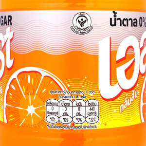 เอส เครื่องดื่มอัดลม กลิ่นส้ม ปราศจากน้ำตาล 1.6 ล._thumbnail_3
