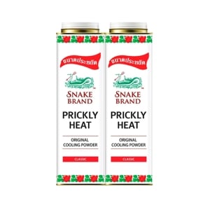 Snake Brand Prickly Heat Classic Powder 420g. Pack 2