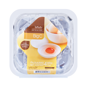 BIG C Salted Egg (Uncooked) Pack 4