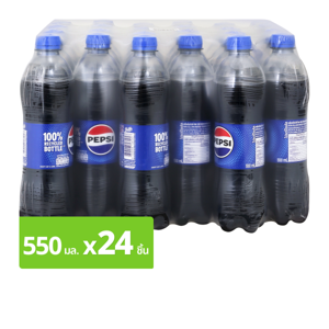 เป๊ปซี่ น้ำอัดลม 550 มล. x 24 ชิ้น_thumbnail