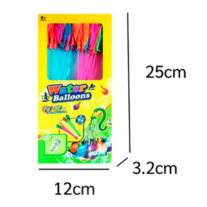 บลูสกาย ลูกโป่งน้ำ 74 ลูก คละสี_thumbnail_1