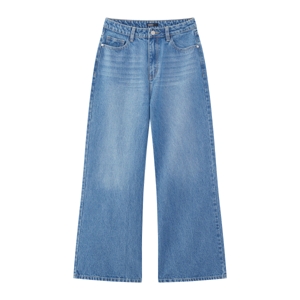 เบสิโค กางเกงยีนส์ทรง Wide Leg สำหรับผู้หญิง รุ่น FVKI24Q2LC002 สียีนส์อ่อน_thumbnail