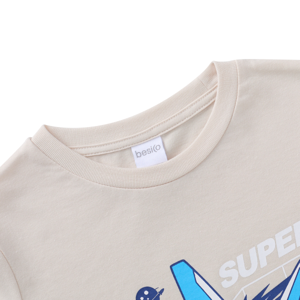 เบสิโค เสื้อยืดเด็กชาย รุ่น BVDS2409LB006 สีขาว_thumbnail_2