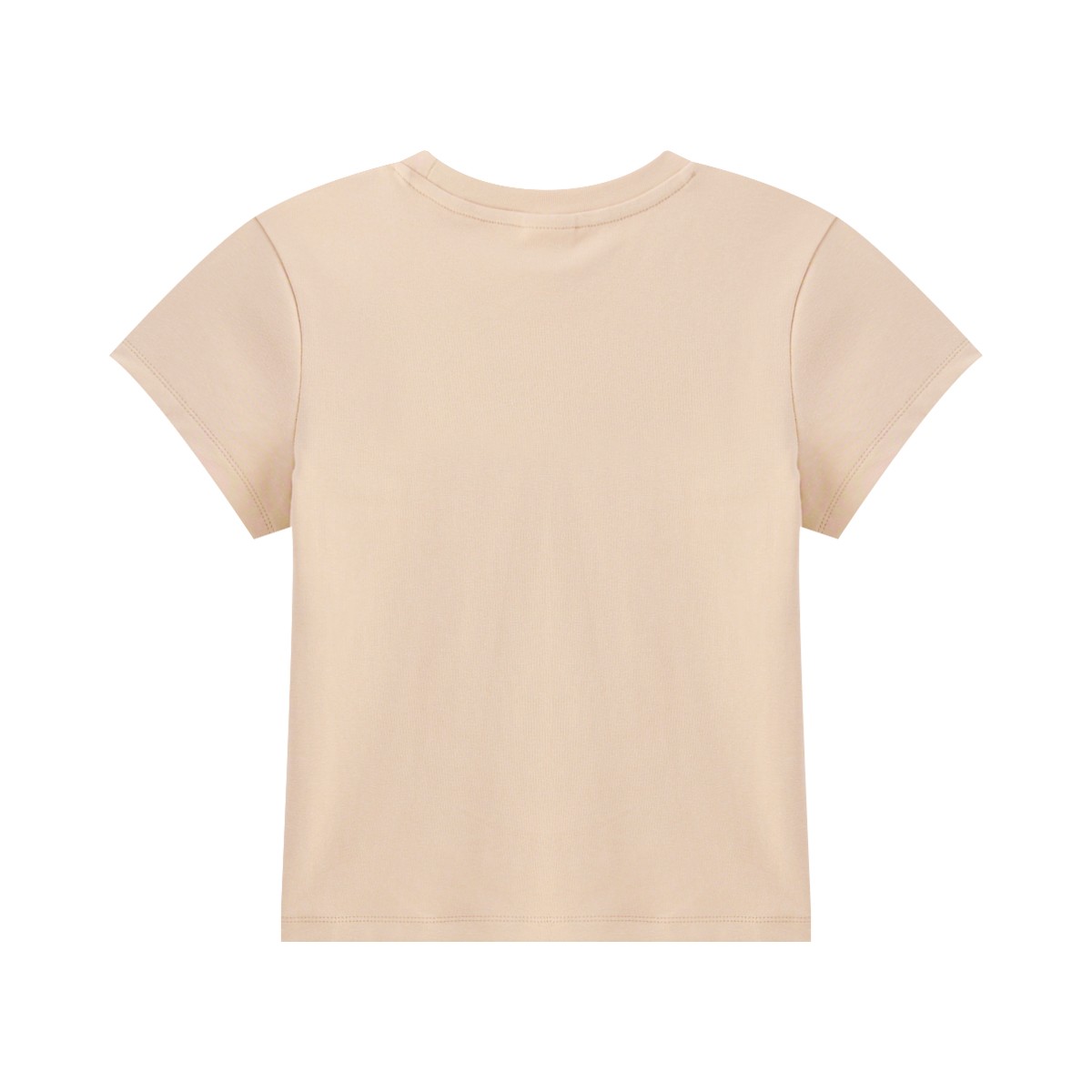 เบสิโค เสื้อยืดผู้หญิง สีเบจ_1