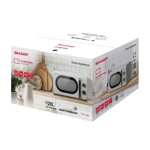 ชาร์ป ไมโครเวฟ 700 วัตต์ รุ่น R-220EF(WH) 20 ล. สีครีม_thumbnail_9