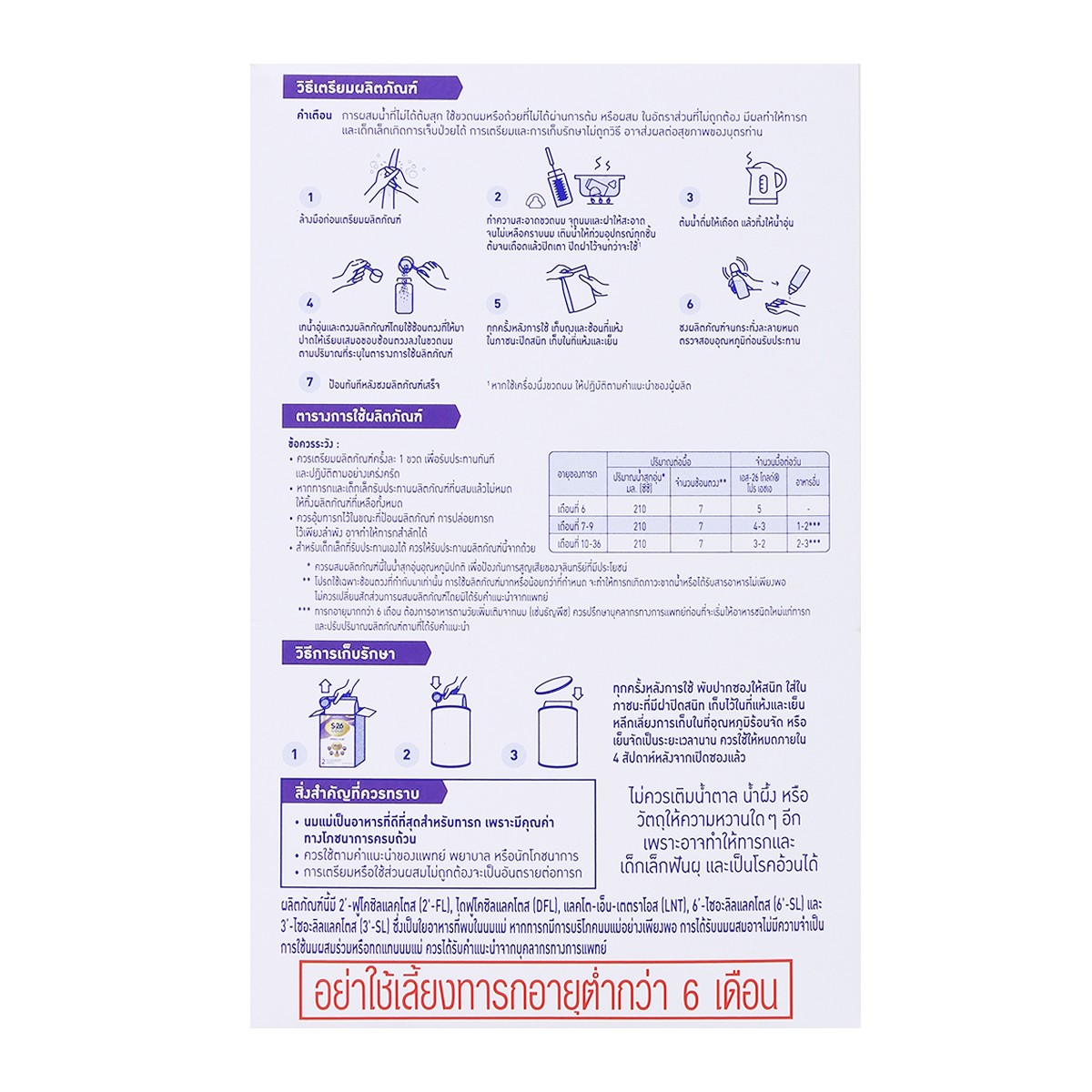 เอส-26 โกลด์ โปร เอชเอ 2 นมผงดัดแปลงสูตรต่อเนื่องสำหรับทารกและเด็กเล็ก อายุตั้งแต่ 6 เดือน - 3ปี 1200 ก._2
