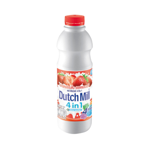 Dutch Mill Drinking Yoghurt Strawberry 830cc.