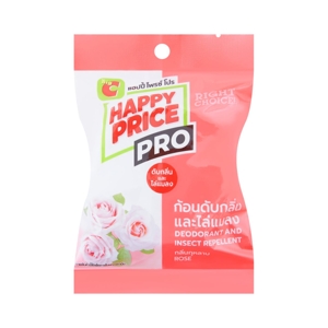 บิ๊กซี แฮปปี้ไพรซ์ โปร ก้อนดับกลิ่น กลิ่นกุหลาบ 100 ก.