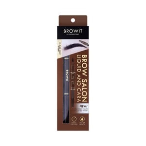 บราวอิท บราว ซาลอน ลิควิด แอนด์ คารา สี Glam Night Brown 1 มล. + 0.35 ก._thumbnail