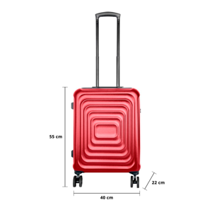 เบสิโค กระเป๋าเดินทาง รุ่น AB2302 สีเบอร์กันดี_thumbnail_1