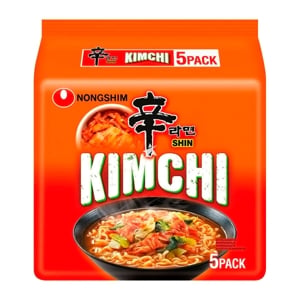 Nongshim Kimshi Shin Ramyun Noodle Soup 120g. Pack5