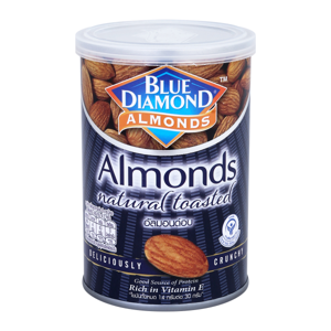 Blue Diamond Natural Roasted Almonds 130g.