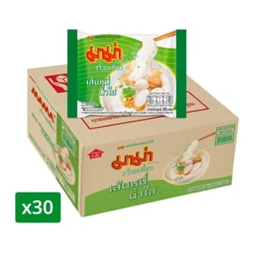 Mama Instant Rice Vermicelli Clear Soup 55g. Pack 30sachets
