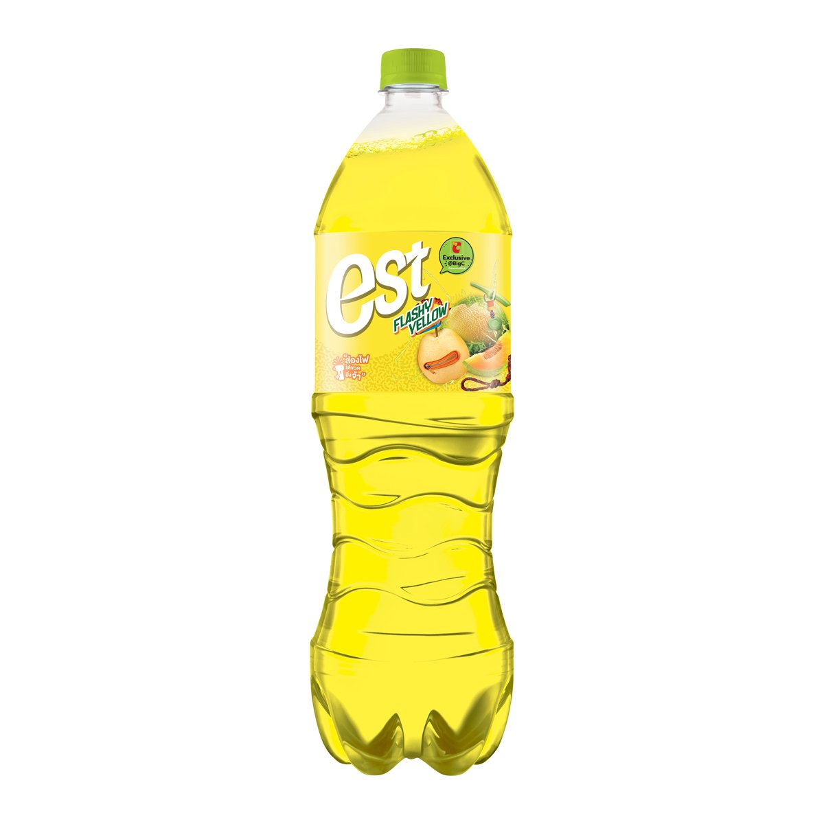 เอส น้ำหวานกลิ่นแคนตาลูป ผสมสาลี่หิมะ 1.6 ล.
