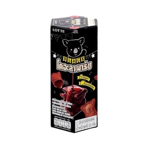 Lotte Koala March Black Bitter Chocolate Biscuits with Chocolate Filling 33g.