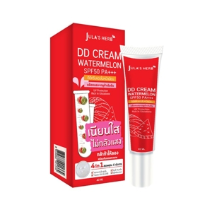 จุฬาเฮิร์บ ดีดี ครีม วอเตอร์เมลอน SPF50 PA+++ 40 มล.