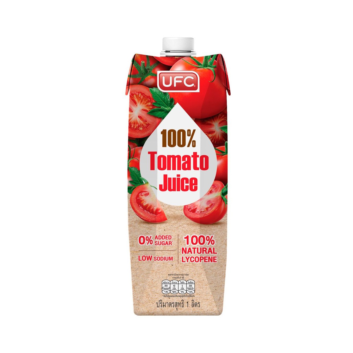 ยูเอฟซี น้ำมะเขือเทศ 100% 1000 มล.