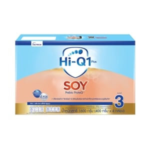 HI-Q 1 Plus Soy Prebio ProteQ Soy Protein-Based Beverage with Dietary Fiber 1600 g.