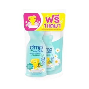 Dmp Organic P.H. 5.5 Pure Natural Baby Bath 450ml.Free Refill 250ml.