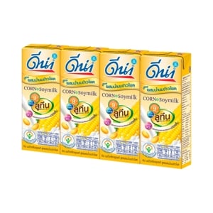 DNA UHT Soy Milk with Corn Milk 180ml. Pack 4