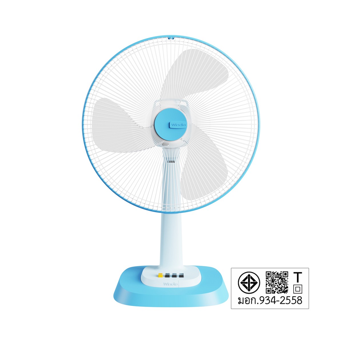 วินดิโอ พัดลมตั้งโต๊ะ 16 นิ้ว รุ่น WD-T16E1_1