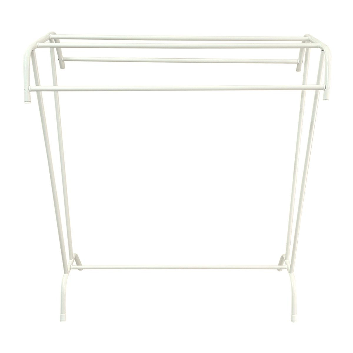 เบสิโค ราวตากผ้า ทรง T ขนาด 37.5x77x89 ซม. สีขาว