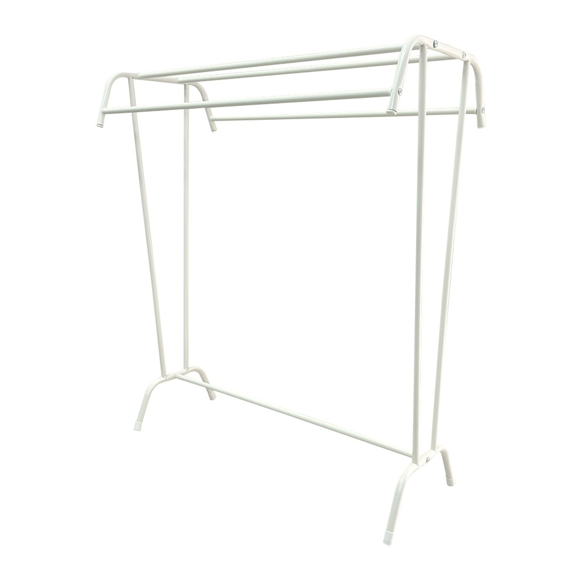 เบสิโค ราวตากผ้า ทรง T ขนาด 37.5x77x89 ซม. สีขาว_1