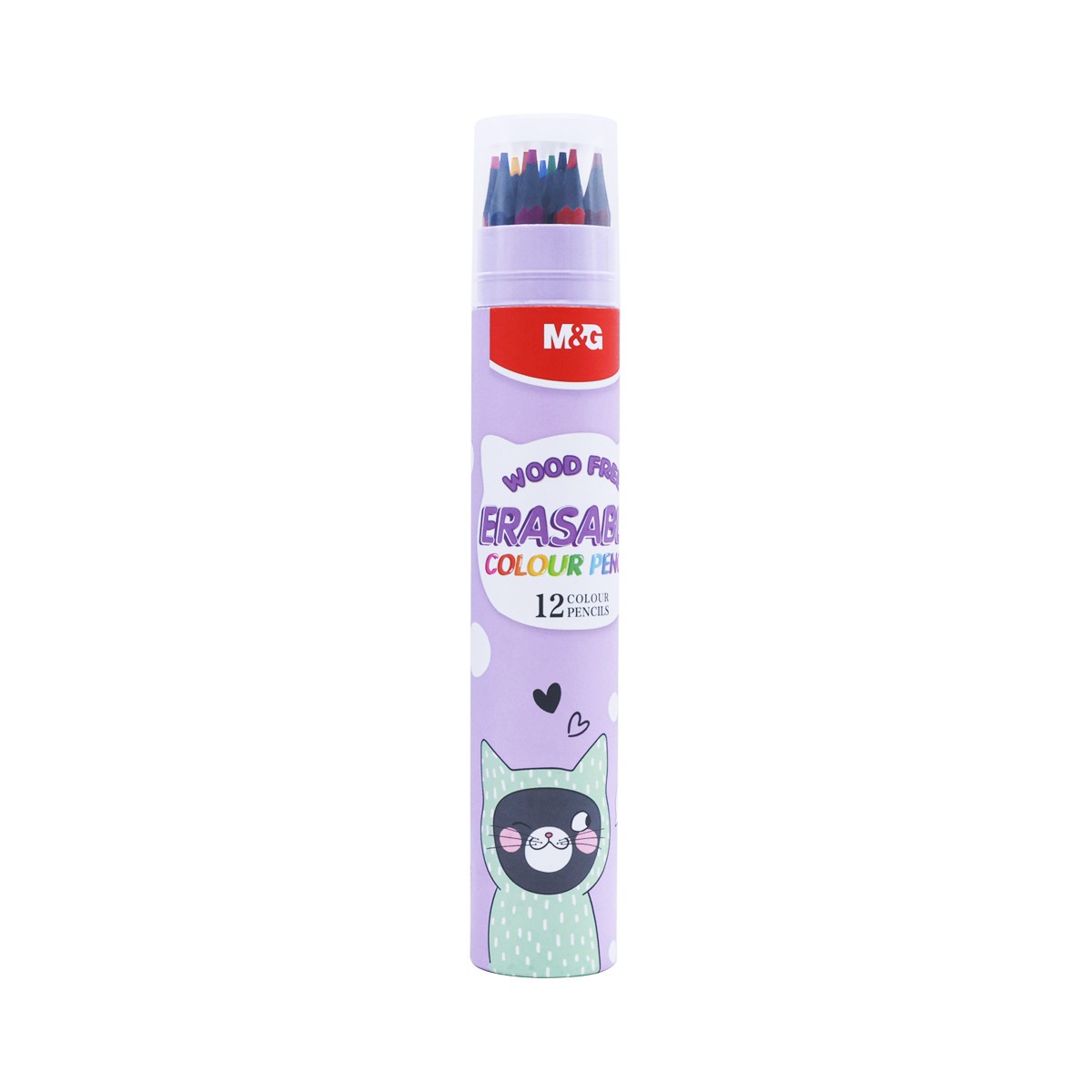 เอ็มแอนด์จี ดินสอสีไม้ 12 สี รุ่น AWPQ0524 คละลาย_1