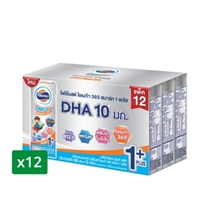 Foremost Omega 369 Smart 1 Plus UHT Milk Plain 180ml. Pack 12