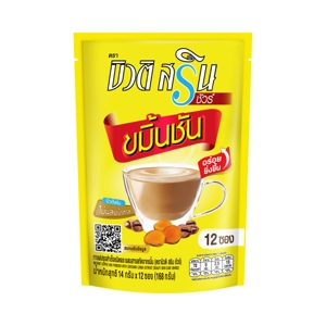 บิวติ สริน ชัวร์ กาแฟปรุงสำเร็จชนิดผง ขมิ้นชัน 14 ก. x 12 ซอง