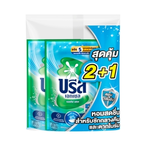 บรีส เอกเซล แอคทีฟ เฟรช น้ำยาซักผ้าสูตรเข้มข้นน้ำ 550 มล. แพ็ค 2+1 สีฟ้า_thumbnail