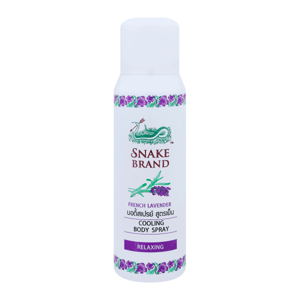 Snake Brand Cooling Body Spray Relaxing 50ml.