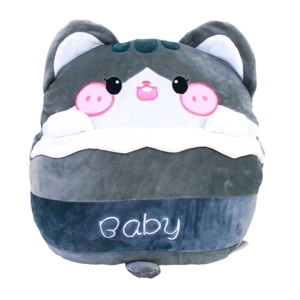 จีวานี่ หมอนผ้าห่ม Baby Charchoal_thumbnail_2