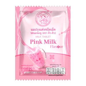 คิว-คิว นมปรุงแต่งชนิดเม็ด รสนมชมพู 25 ก._thumbnail