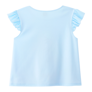 ดิสนีย์ x เบสิโค เสื้อเด็กหญิง Frozen รุ่น FMTN2507LG005 สีฟ้า_thumbnail_1