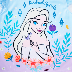 ดิสนีย์ x เบสิโค เสื้อเด็กหญิง Frozen รุ่น FMTN2507LG005 สีฟ้า_thumbnail_3