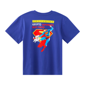 ซูเปอร์แมน เสื้อยืดเด็กชาย รุ่น FMAR2505LB024 สีน้ำเงิน_thumbnail_1
