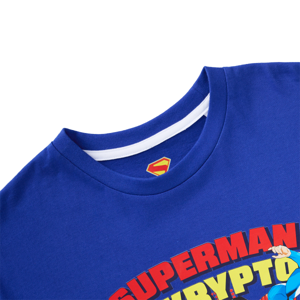 ซูเปอร์แมน เสื้อยืดเด็กชาย รุ่น FMAR2505LB024 สีน้ำเงิน_thumbnail_2