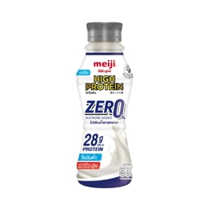 Meiji Pasteurized Low  Fat Milk High Protien Zero Sugar 350ml.