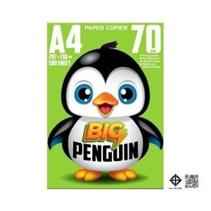 บิ๊กเพนกวิน กระดาษถ่ายเอกสาร ขนาด A4 หนา 70 แกรม 500 แผ่น_thumbnail