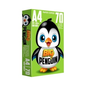 บิ๊กเพนกวิน กระดาษถ่ายเอกสาร ขนาด A4 หนา 70 แกรม 500 แผ่น_thumbnail_1