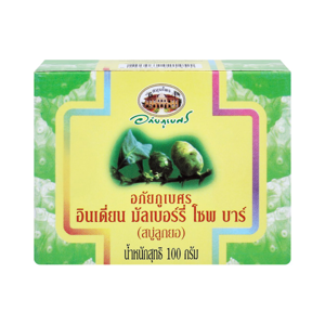 อภัยภูเบศร อินเดี่ยน มัลเบอร์รี่ โซพ บาร์ 100 ก._thumbnail