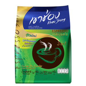 เขาช่อง กาแฟปรุงสำเร็จ 3 อิน 1 เอสเปรสโซ่ 14 ก. แพ็ค 25 ซอง