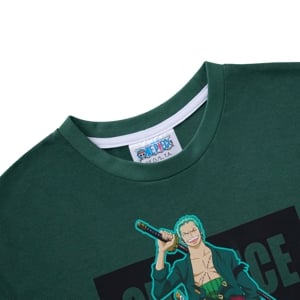 วันพีช เสื้อยืดพิมพ์ลายโซโล สำหรับเด็กผู้ชาย รุ่น FMAR2506LB017 สีดำ_thumbnail_2