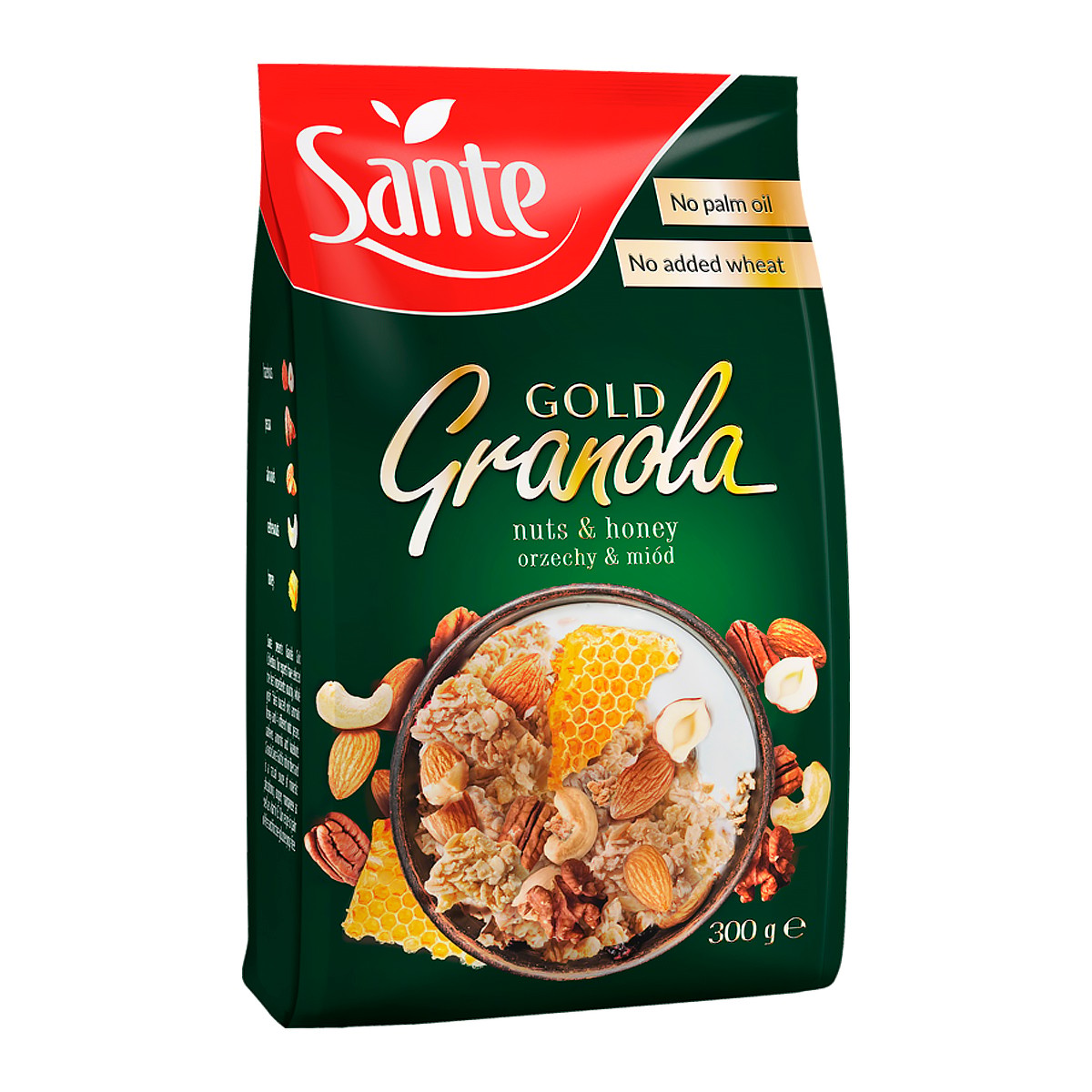 ซานเต้ โกลด์ กราโนล่า ผสมถั่ว และน้ำผึ้ง 300 ก._3