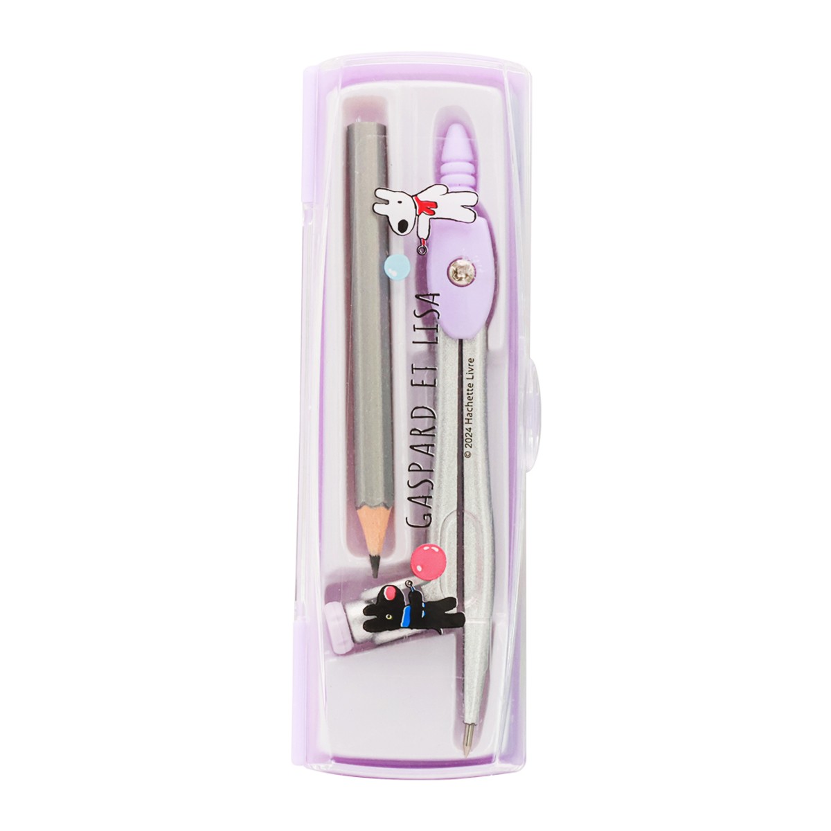 เอ็มแอนด์จี x กัสปาร์และลิซ่า ชุดวงเวียนดินสอไม้ รุ่น QCS908J2 คละแบบ