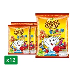 Yum Yum Chang Noi Instant Noodles Tom Yum Kung 20g. Pack12