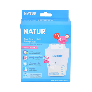 NATUR Breast Milk Storage Bag 4 oz. 50 pcs.