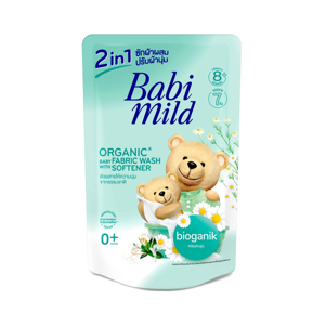 Babi Mild Ultra Mild Baby Fabric Wash Pure Natural 530ml. Refill